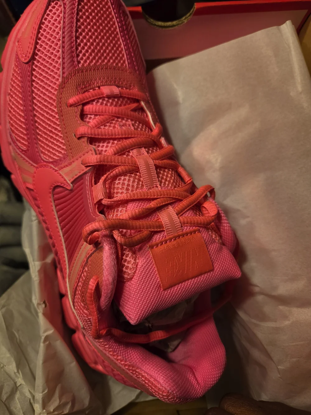 Nike Bright Pink Mesh Athletic Sneaker